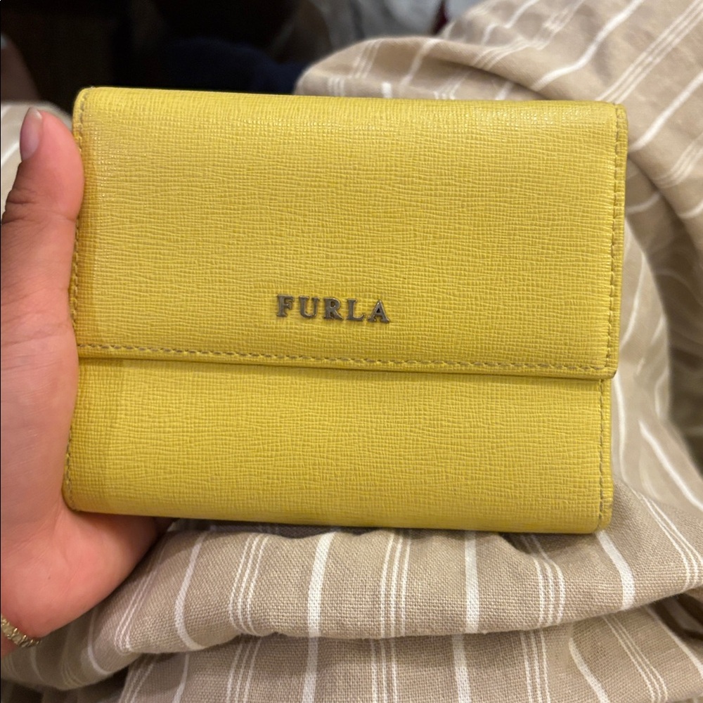 Furla Yellow Wallet
